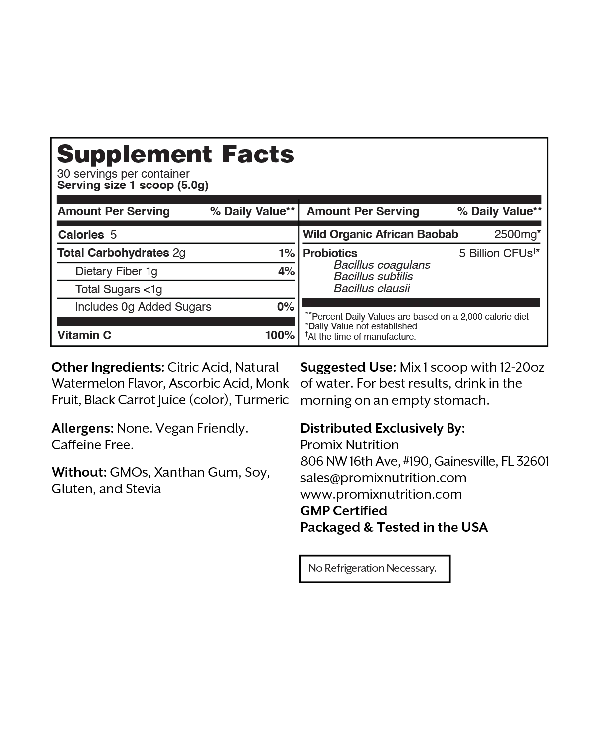 Fresh Watermelon Debloat: Prebiotic + Probiotic - Image 14