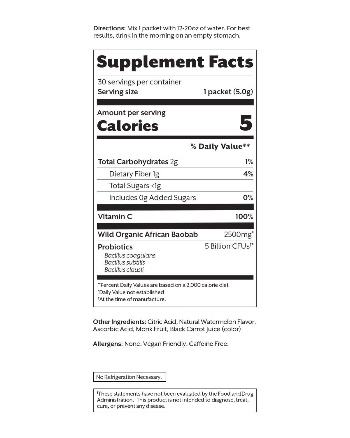 Fresh Watermelon Debloat: Prebiotic + Probiotic - Image 7