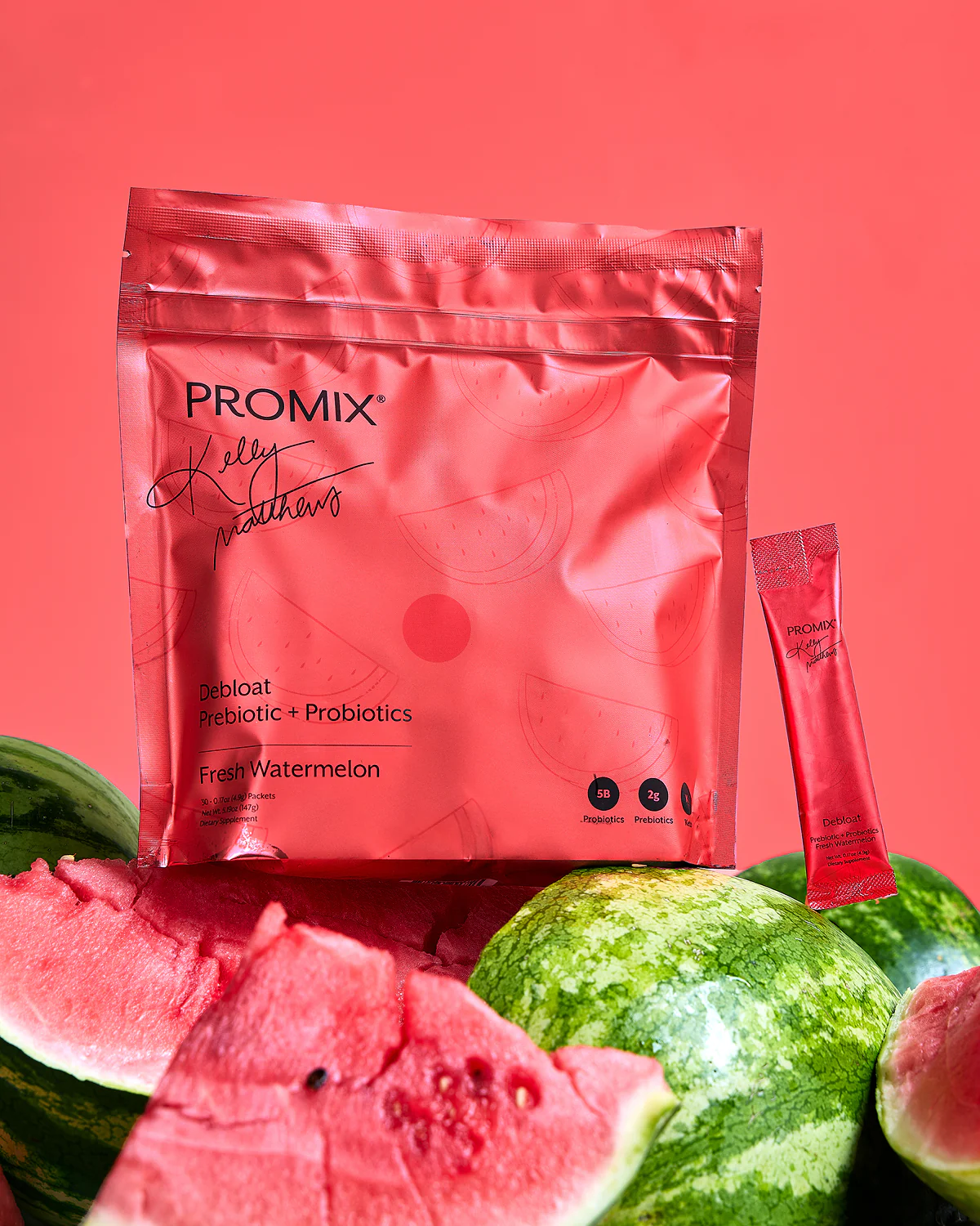 Fresh Watermelon Debloat: Prebiotic + Probiotic - Image 9