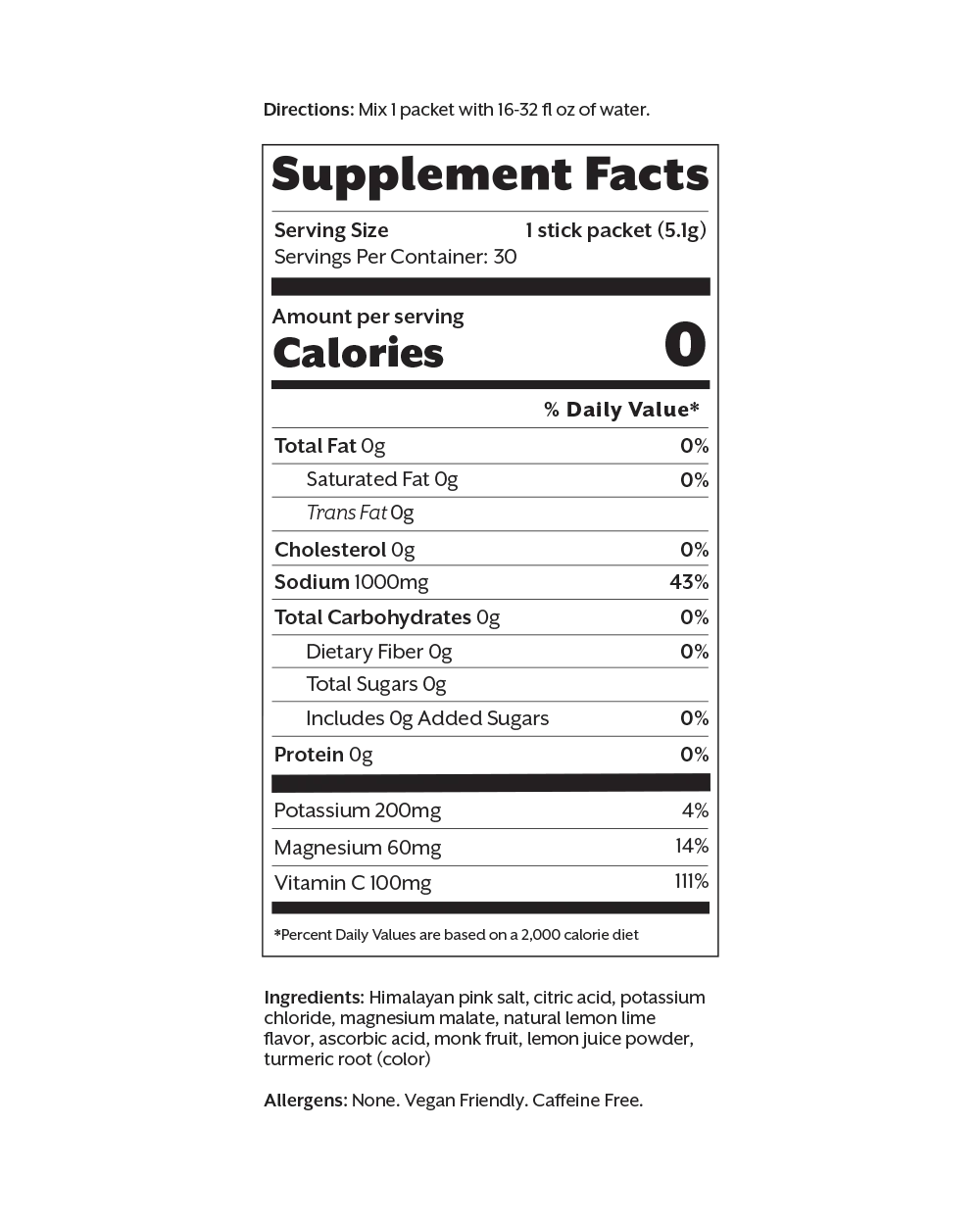 Lemon Lime Electrolyte Drink Mix - Image 4