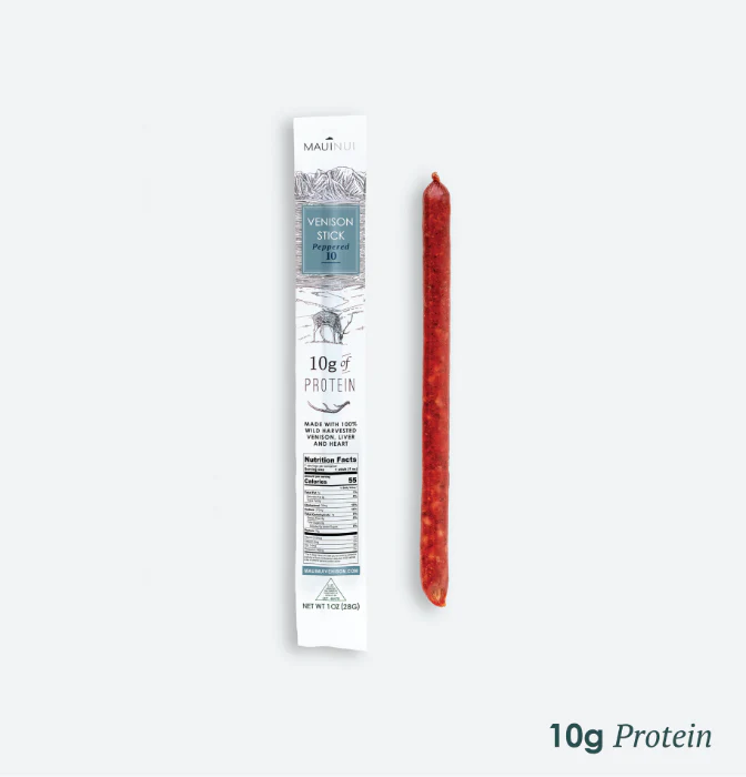 Pepper 10 Venison Stick 12 Pk