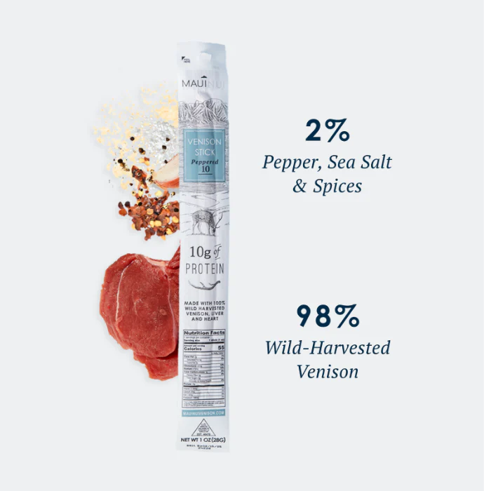 Pepper 10 Venison Stick 12 Pk - Image 3
