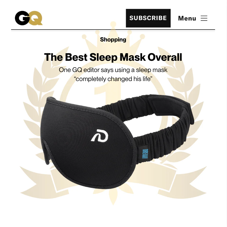 Performance Silk Sleep Mask - Image 3