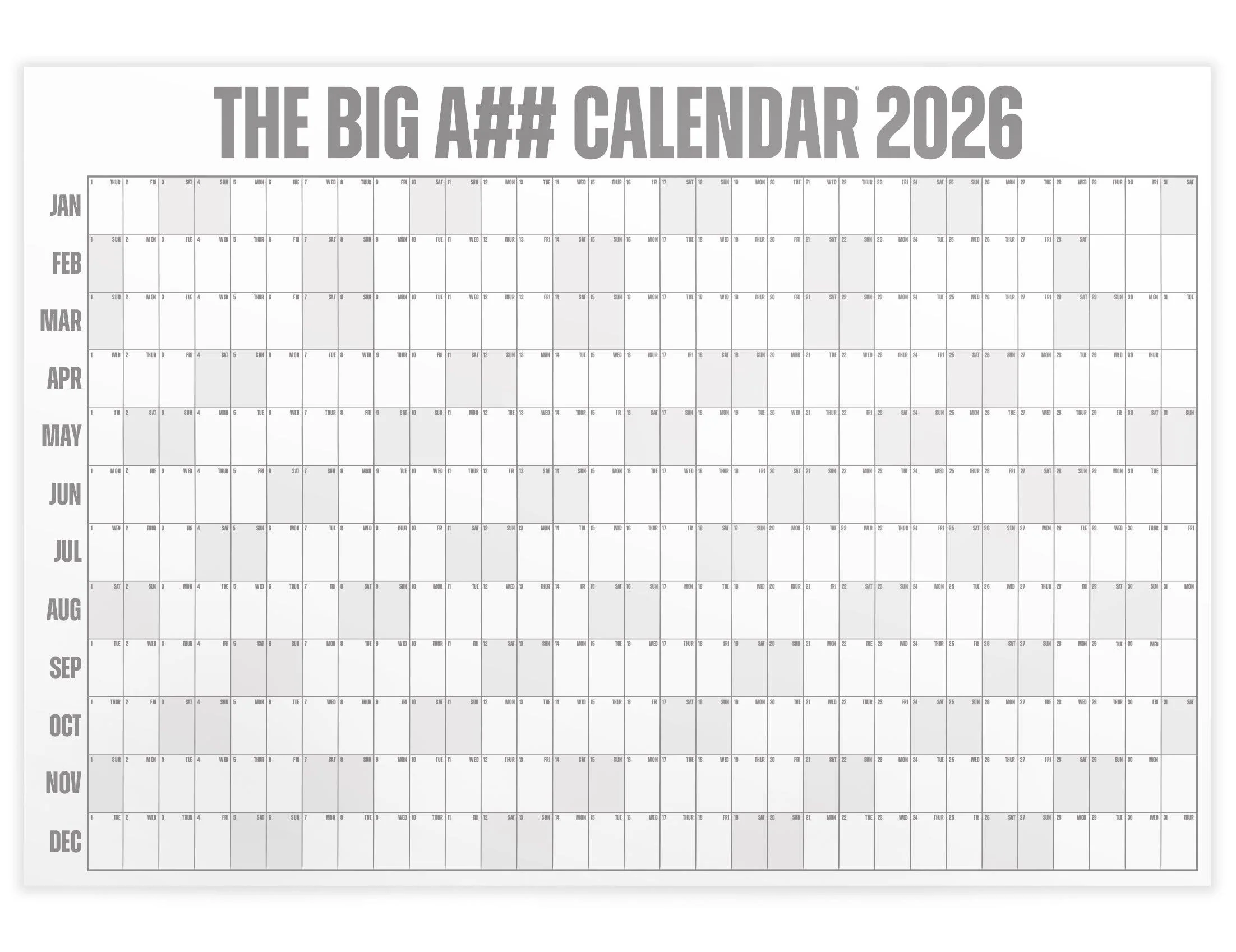 The Big A## Calendar - Image 16