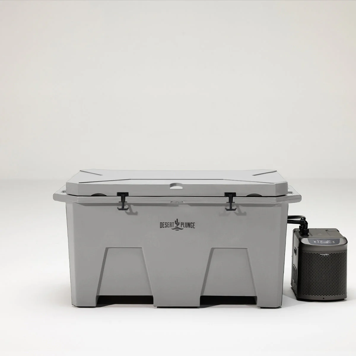 The Desert Plunge Exclusive Cold Plunge Tub - 1/4 horsepower - Gray - Image 2