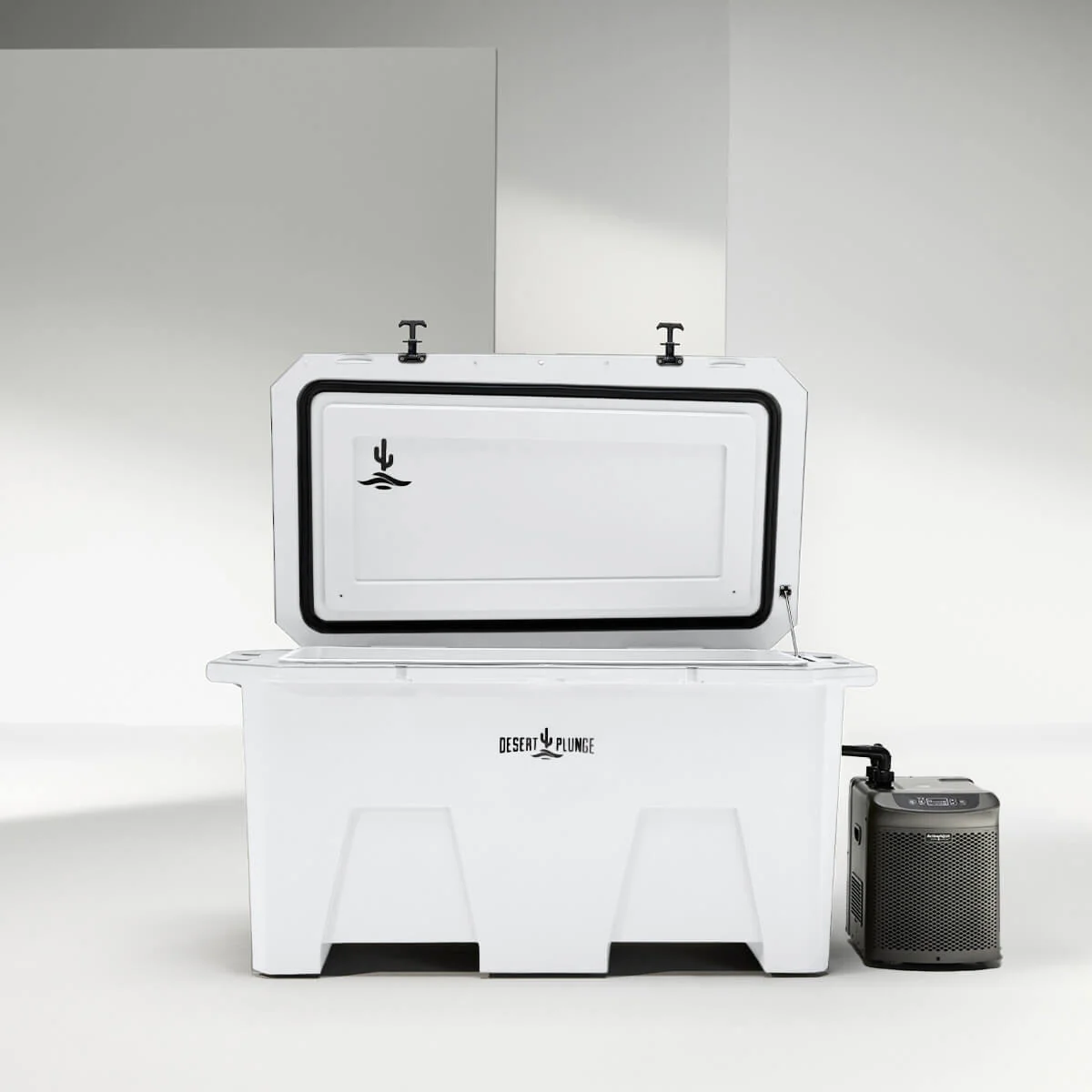 The Desert Plunge Exclusive Cold Plunge Tub - 1/4 horsepower - White