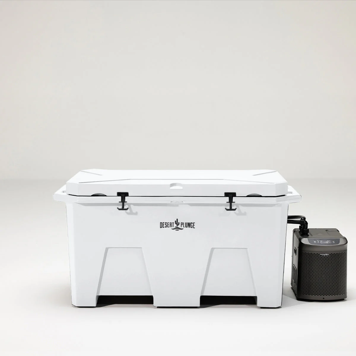 The Desert Plunge Exclusive Cold Plunge Tub - 1/4 horsepower - White - Image 2