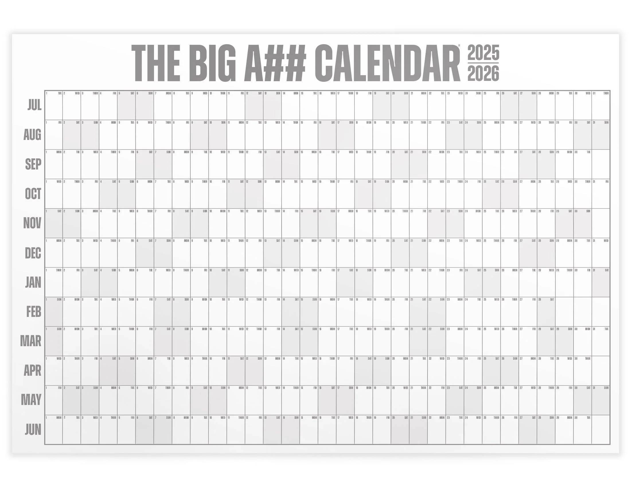 The Mid-Year Big A## Calendar - Image 10