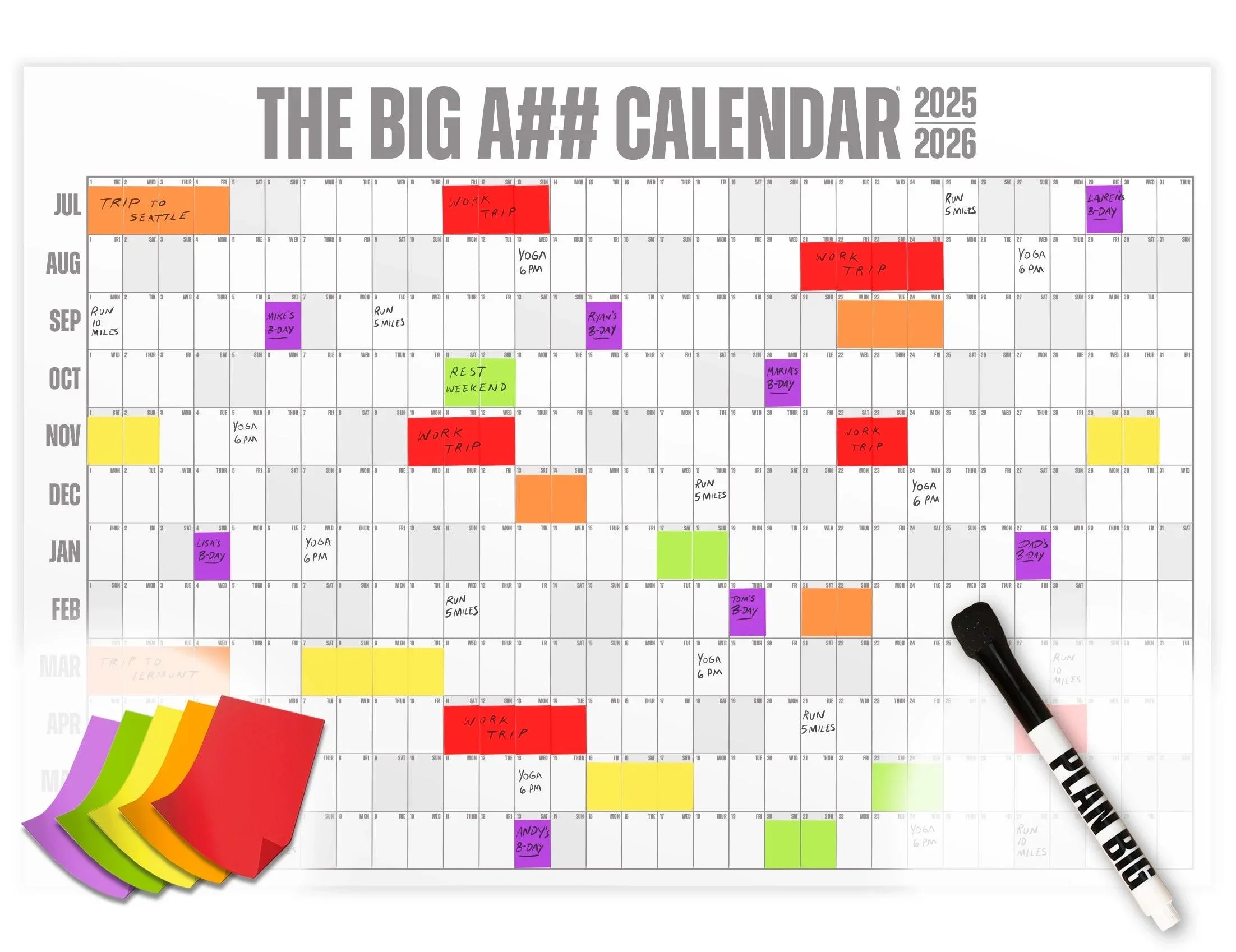 The Mid-Year Big A## Calendar - Image 11