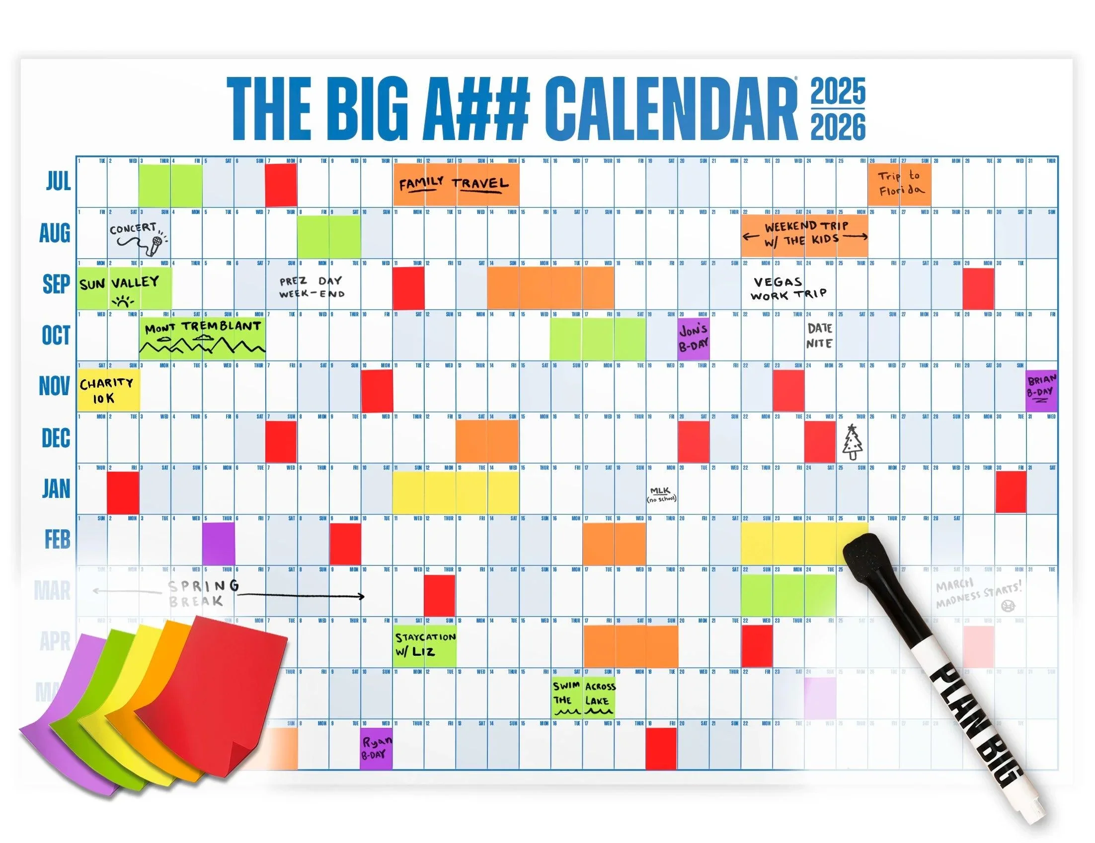 The Mid-Year Big A## Calendar - Image 2
