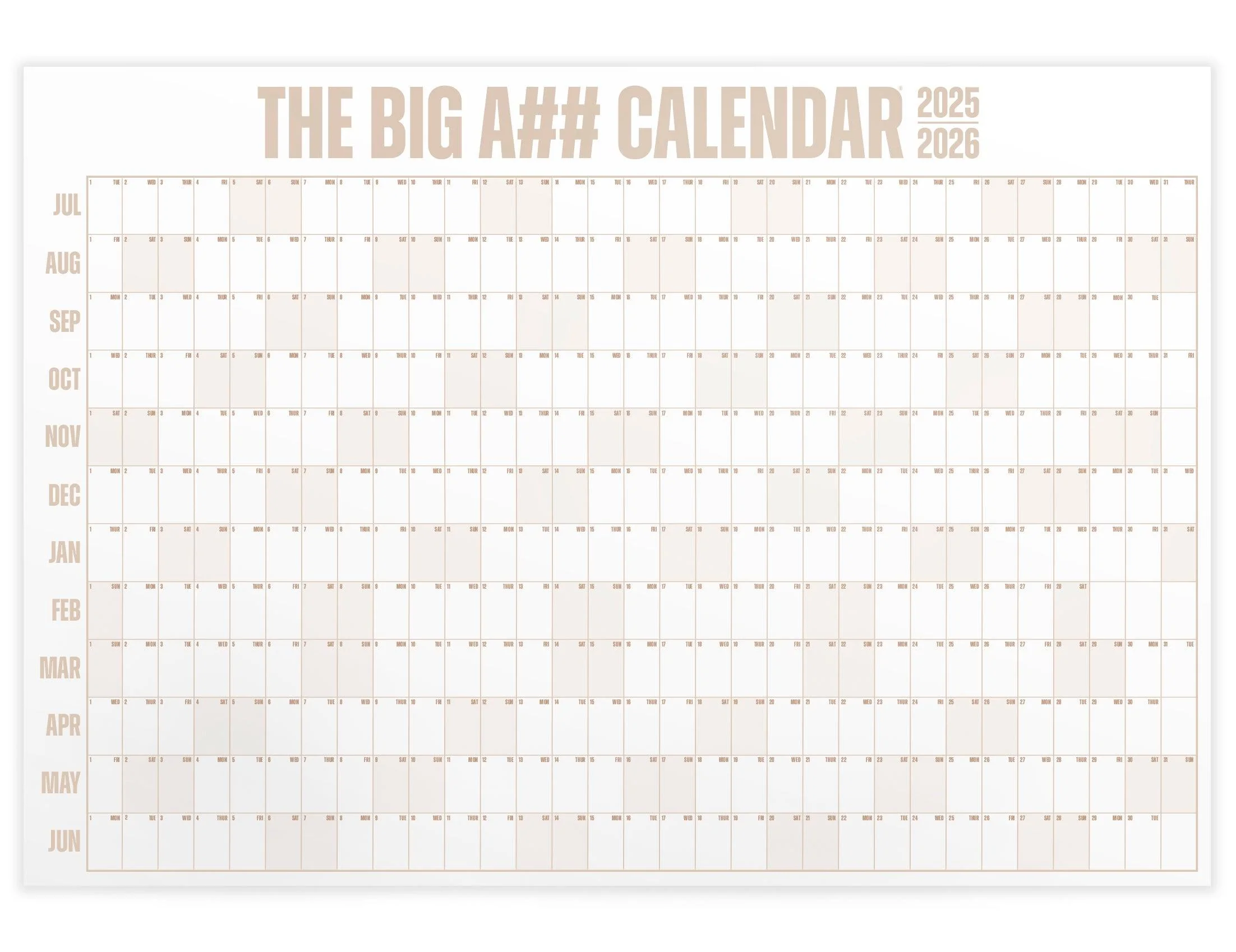 The Mid-Year Big A## Calendar - Image 8