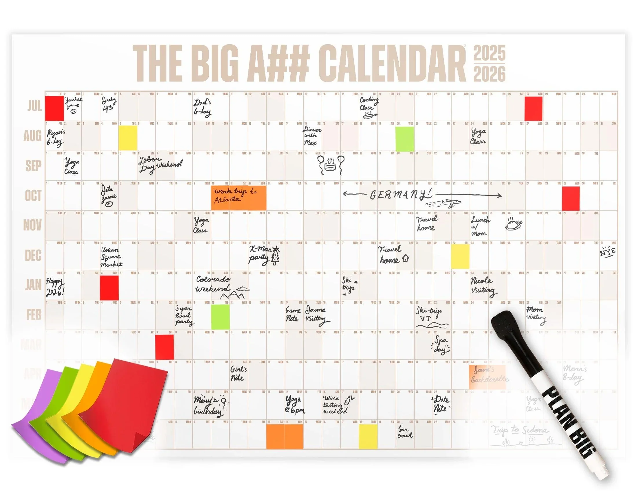 The Mid-Year Big A## Calendar - Image 9