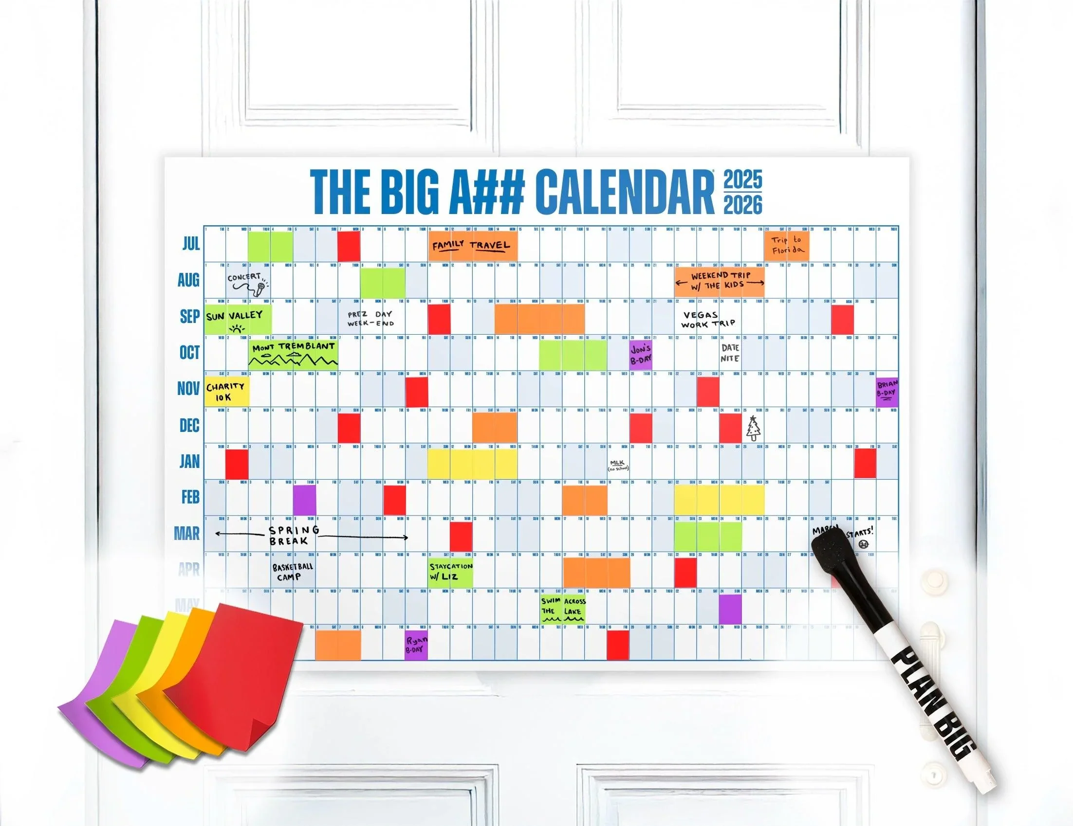 The Mid-Year Big A## Calendar - Door Size - Image 3