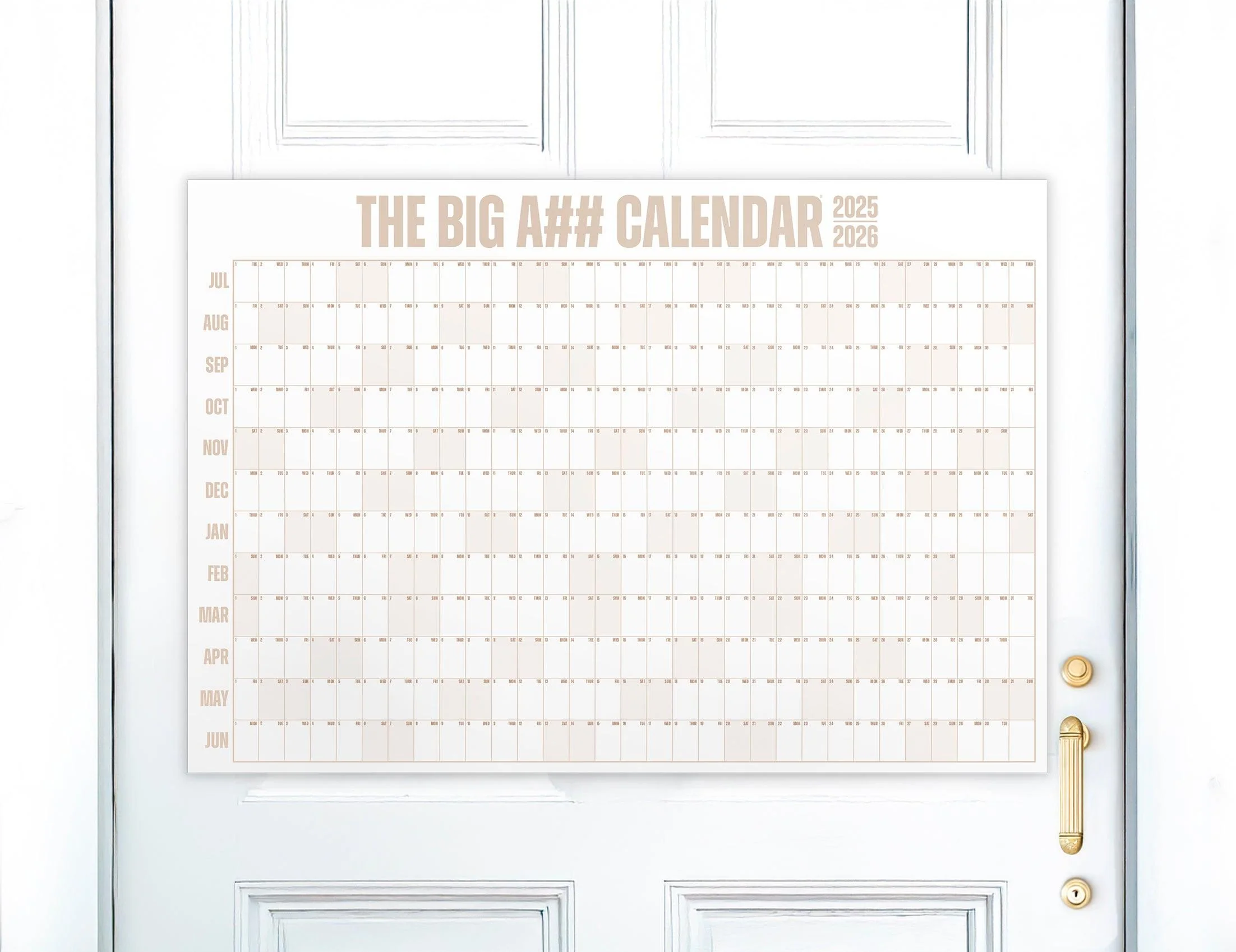 The Mid-Year Big A## Calendar - Door Size - Image 5